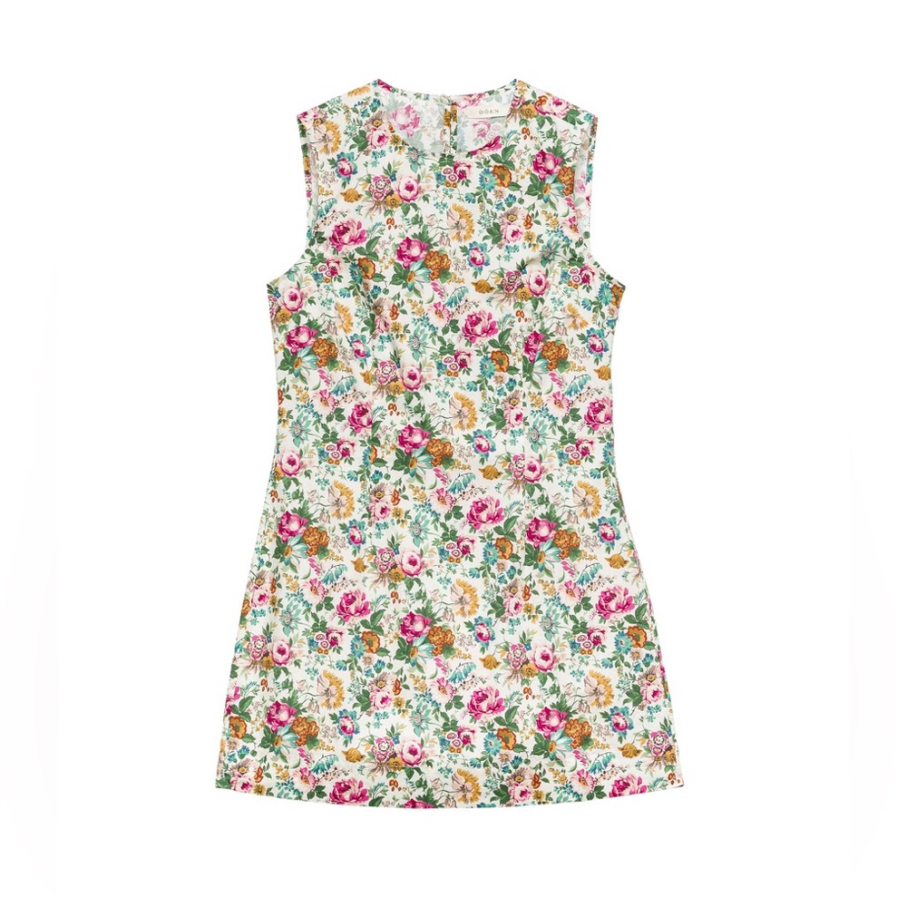 DOEN ADELE DRESS IN LIBERTY ROSE ROMANCE SIZE 0 - Picture 5 of 8